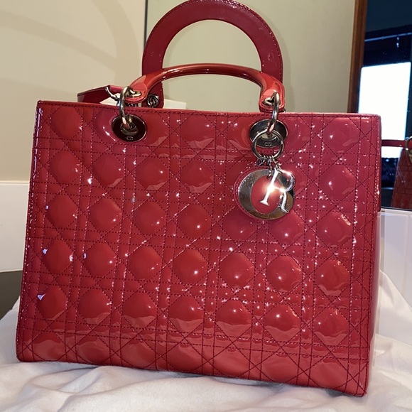 Pinkish red Lady Dior - Picture 5 of 5